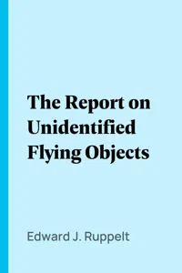 The Report on Unidentified Flying Objects_cover