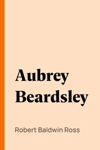 Aubrey Beardsley_cover