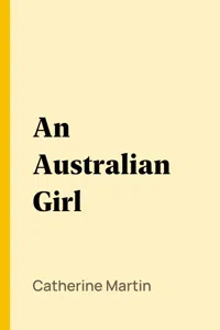 An Australian Girl_cover