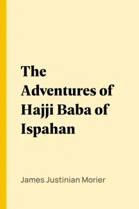 The Adventures of Hajji Baba of Ispahan_cover