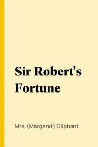 Sir Robert's Fortune_cover