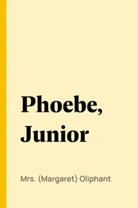 Phoebe, Junior_cover