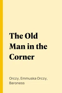 The Old Man in the Corner_cover