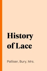 History of Lace_cover