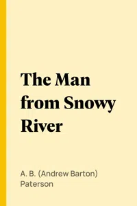 The Man from Snowy River_cover