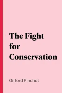 The Fight for Conservation_cover