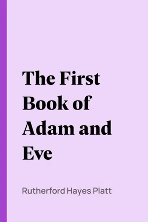 The First Book of Adam and Eve