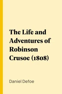 The Life and Adventures of Robinson Crusoe_cover