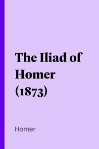 The Iliad of Homer_cover