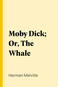 Moby Dick; Or, The Whale_cover