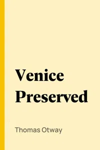 Venice Preserved_cover