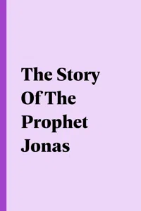 The Story Of The Prophet Jonas_cover