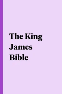 The King James Bible_cover