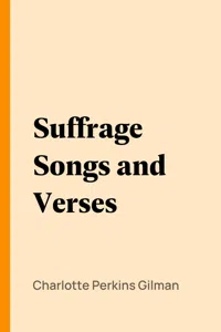 Suffrage Songs and Verses_cover