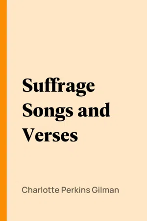 Suffrage Songs and Verses