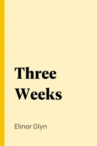 Three Weeks_cover