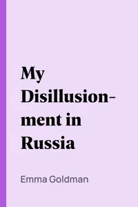 My Disillusionment in Russia_cover