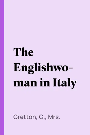 The Englishwoman in Italy