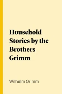 Household Stories by the Brothers Grimm_cover