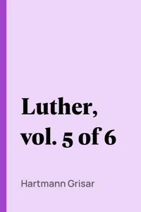 Luther, vol. 5 of 6_cover