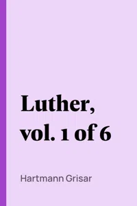 Luther, vol. 1 of 6_cover