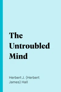 The Untroubled Mind_cover