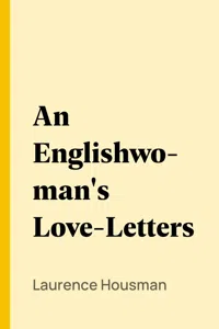 An Englishwoman's Love-Letters_cover