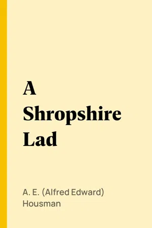 A Shropshire Lad