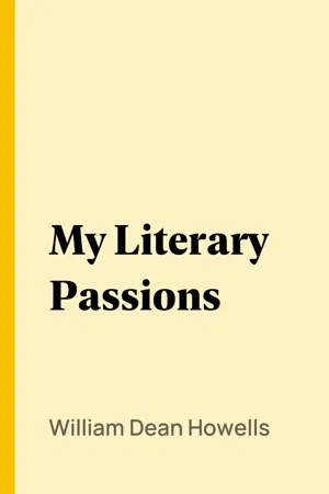 My Literary Passions