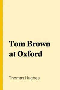 Tom Brown at Oxford_cover