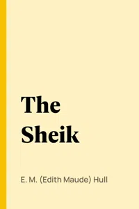 The Sheik_cover