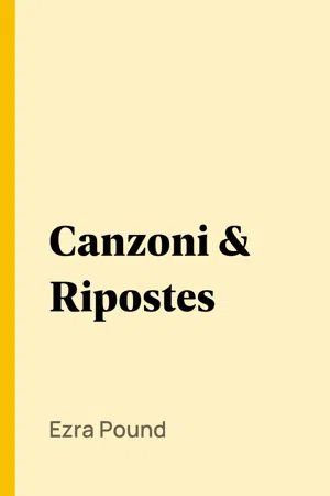Canzoni & Ripostes