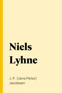 Niels Lyhne_cover