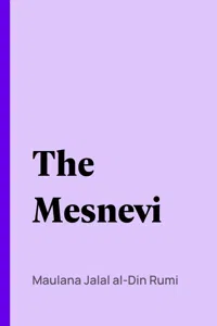 The Mesnevi_cover