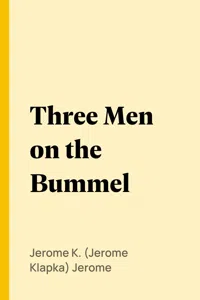 Three Men on the Bummel_cover