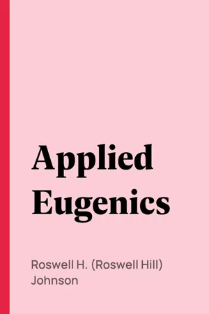 Applied Eugenics