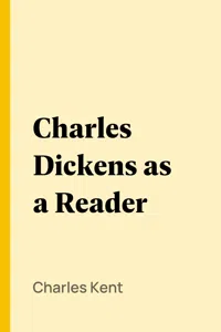 Charles Dickens as a Reader_cover