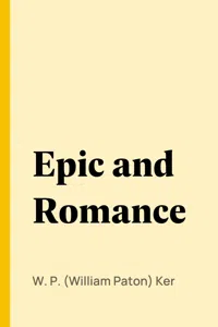 Epic and Romance_cover