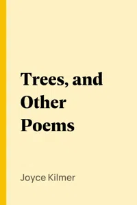 Trees, and Other Poems_cover