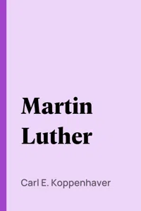 Martin Luther_cover