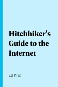 Hitchhiker's Guide to the Internet_cover