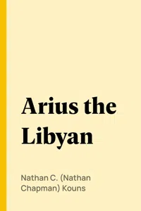 Arius the Libyan_cover