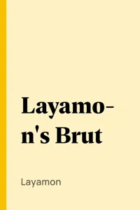 Layamon's Brut_cover
