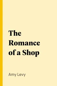 The Romance of a Shop_cover