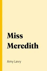 Miss Meredith_cover