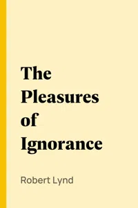 The Pleasures of Ignorance_cover