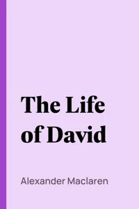 The Life of David_cover