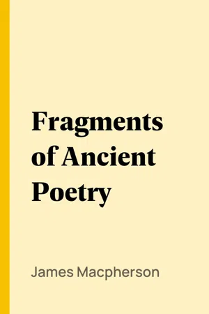 Fragments of Ancient Poetry