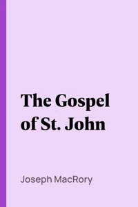 The Gospel of St. John_cover