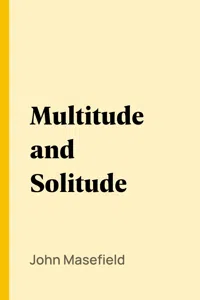 Multitude and Solitude_cover